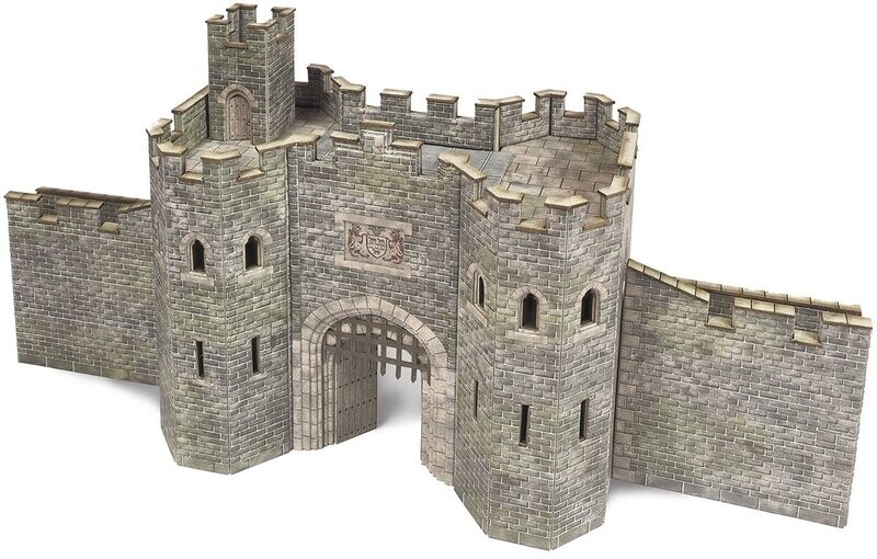 Metcalfe PO291 OO/HO Scale Castle Gatehouse Card Kit