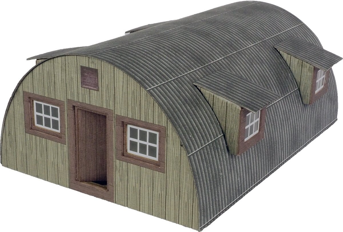 Metcalfe PO415 OO/HO Scale Nissen Hut Card Kit