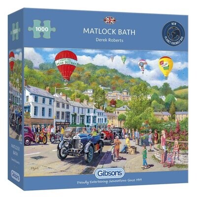 Gibsons G6280 Matlock Bath 1000 Piece Jigsaw Puzzle