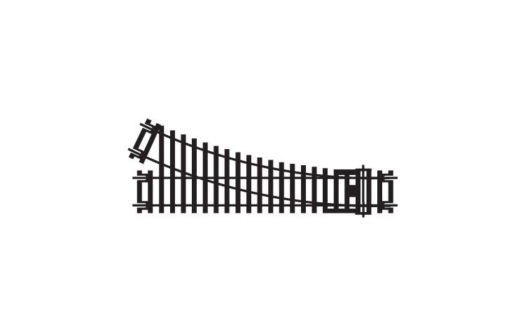 Hornby R8073 Right Hand Point Track OO/HO Gauge