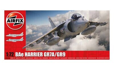 Airfix A04050A BAe Harrier GR7a / GR9 1:72 Scale Plastic Model Kit