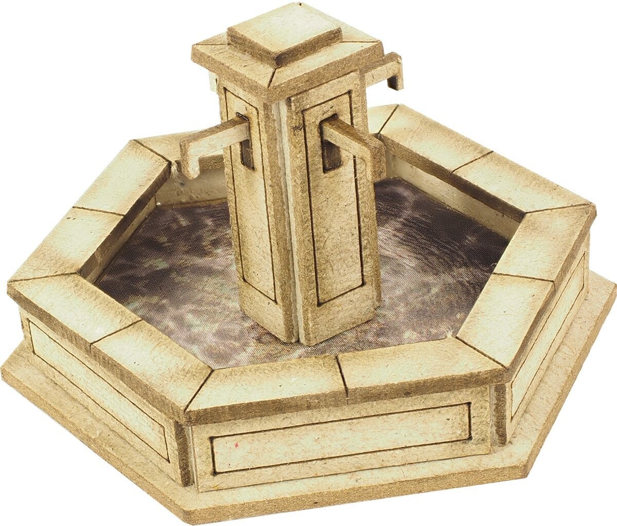 Metcalfe PO522 OO/HO Scale Stone Fountain Card Kit