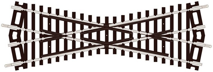 Peco ST-250 Medium Crossing Code 100 OO/HO Gauge