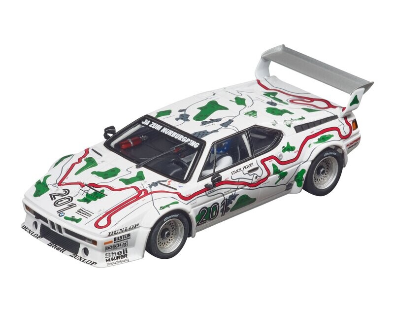 Carrera 20027648 BMW M1 Procar "No.201", Nürburgring 1000km 1980 Slot Car 