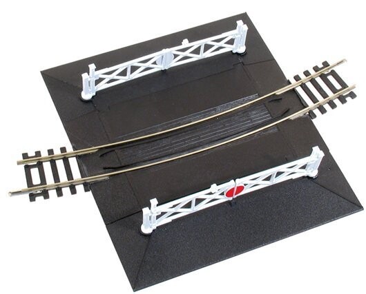 Peco ST-263 Curved Level Crossing, 3rd Radius OO/HO Gauge