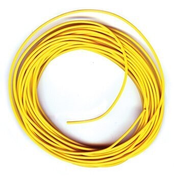 Peco PL-38Y Yellow Connecting Wire 7 metres