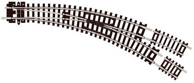 Peco ST-44 Curved Turnout, Right Hand Code 80 N Gauge