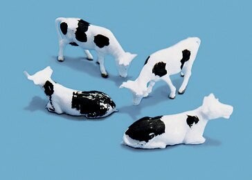 Modelscene by Peco 5100 Cows Figures 4pcs OO/HO Gauge