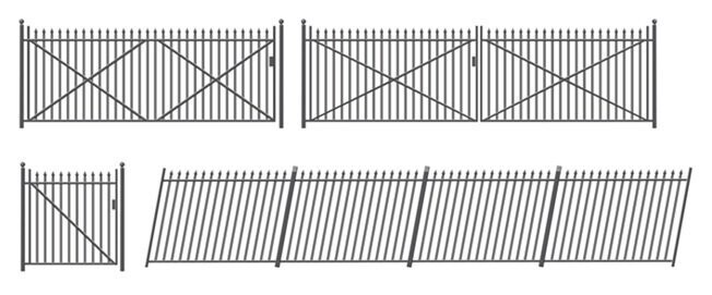 Ratio 435 Spear Fencing Kit OO/HO Gauge