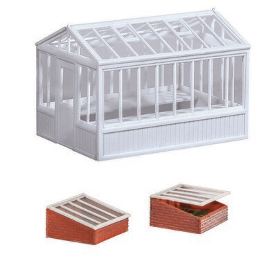 Wills Kits SS20 Greenhouse and Cold Frames Kit OO/HO Gauge