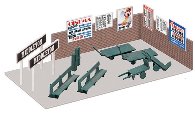 Wills Kits SS68 Platform Accessories Kit OO/HO Gauge