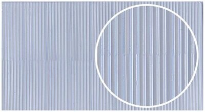 Wills Kits SSMP223 Corrugated Glazing Builders Sheets x 4 OO/HO Gauge