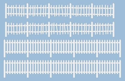 Wills Kits SS45 Rustic and Picket Fencing Kit OO/HO Gauge