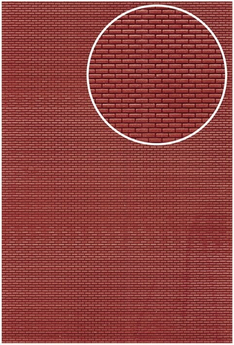 Wills Kits SSMP231 Flexible Brick Builders Sheets x 4 OO/HO Gauge