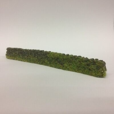 Javis Dry Walling with Foliage- Single Section OO Scale (JDSWOOF)