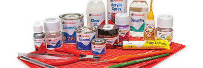 Humbrol, Adhesives, Paints, Brushes & Accessories