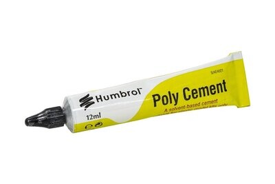 Humbrol AE4021 Poly Cement Medium (Tube) 12ml
