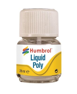 Humbrol AE2500 28ml Liquid Poly (Bottle)