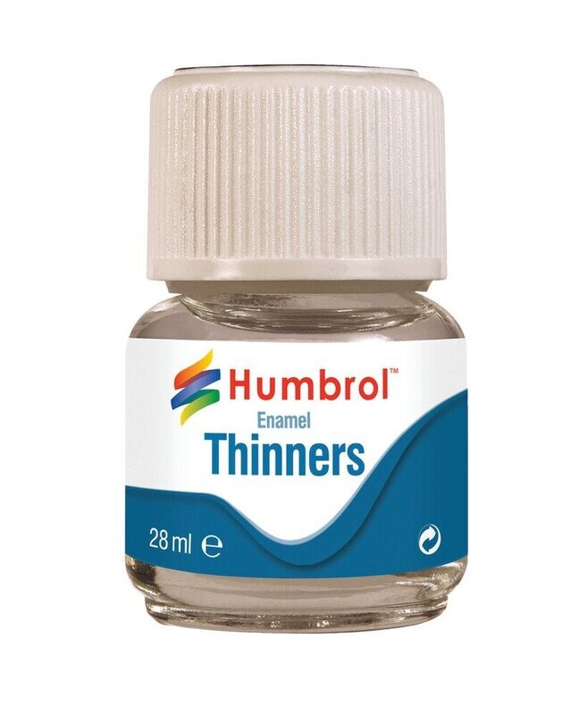 Humbrol AC7501 Enamel Thinners 28ml Bottle