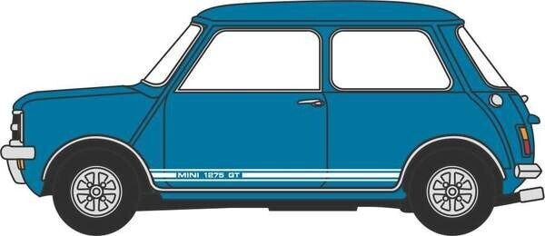 Oxford Diecast Mini 1275GT Teal Blue (76MINGT006) 1:76 (OO) Scale Model