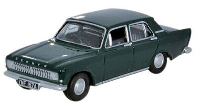 Oxford Diecast Ford Zephyr Goodwood Green (76ZEP009) 1:76 (OO) Scale Model