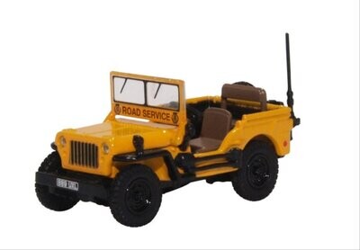 Oxford Diecast Willys Jeep MB AA (76WMB005) 1:76 (OO) Scale Model