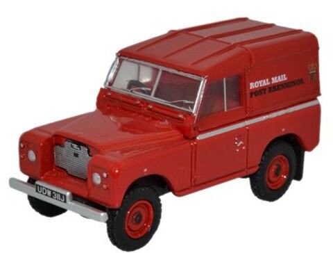Oxford Diecast Land Rover Series IIa SWB Hard Top Royal Mail (Recovery) (76LR2AS001) 1:76 (OO) Scale Model