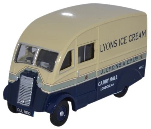 Oxford Diecast Commer Q25 Lyons Ice Cream (76CM009) 1:76 (OO) Scale Model