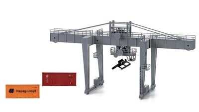 Lima HL8000 Container Crane with 2 containers OO/HO Scale