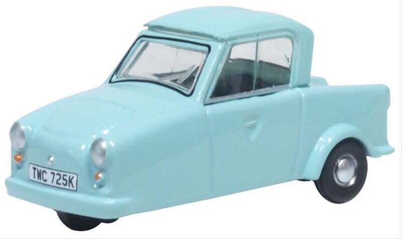 Oxford Diecast AC Invacar Pale Blue (Hubnut) (76INV002) 1:76 (OO) Scale Model