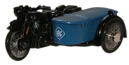 Oxford Diecast BSA Motorcycle And Sidecar RAC (76BSA002) 1:76 (OO) Scale Model