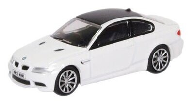 Oxford Diecast BMW M3 Coupe E92 Mineral White (76M3001) 1:76 (OO) Scale Model