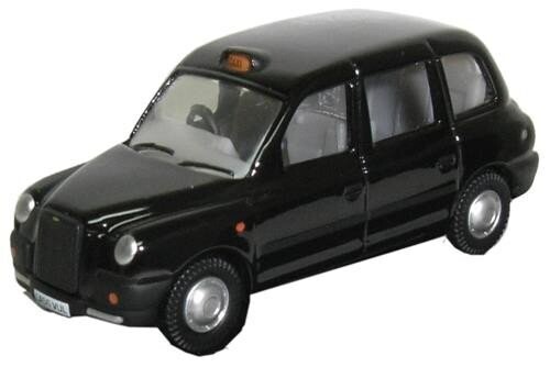 Oxford Diecast TX4 Taxi Black (76TX4001) 1:76 (OO) Scale Model