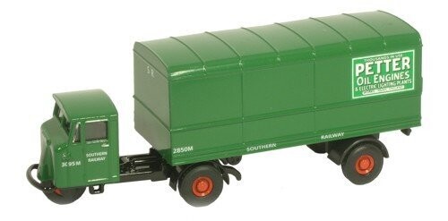Oxford Diecast Mechanical Horse Box Van SR (76MH008) 1:76 (OO) Scale Model
