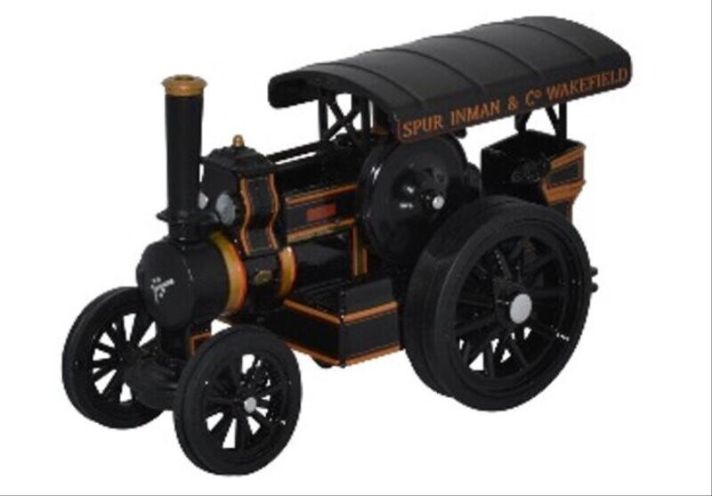 Oxford Diecast Fowler B6 Road Locomotive Titan Spur Inman & Co. Wakefield (76FOW004) 1:76 (OO) Scale Model
