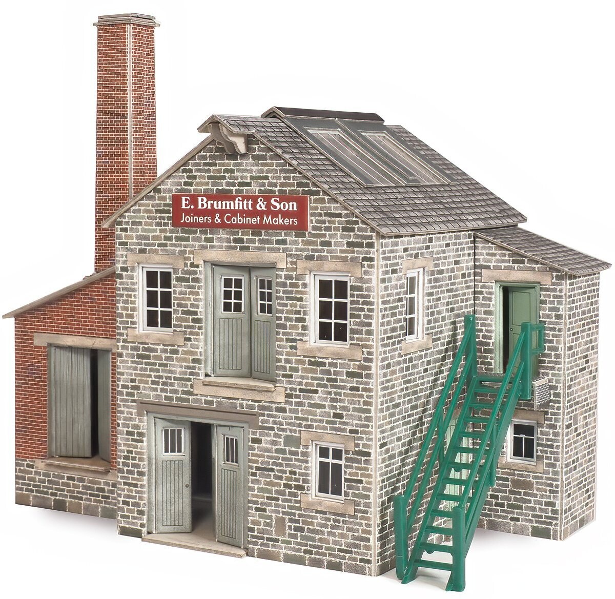 Metcalfe PO286 OO/HO Scale Ramshackle Workshop Card Kit