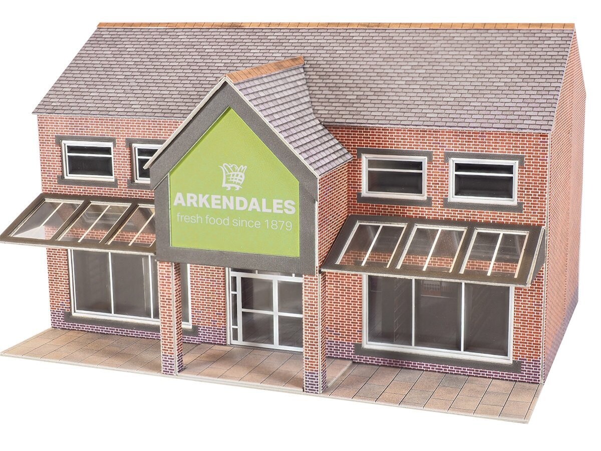 Metcalfe PO361 OO/HO Scale Modern Retail Unit Card Kit