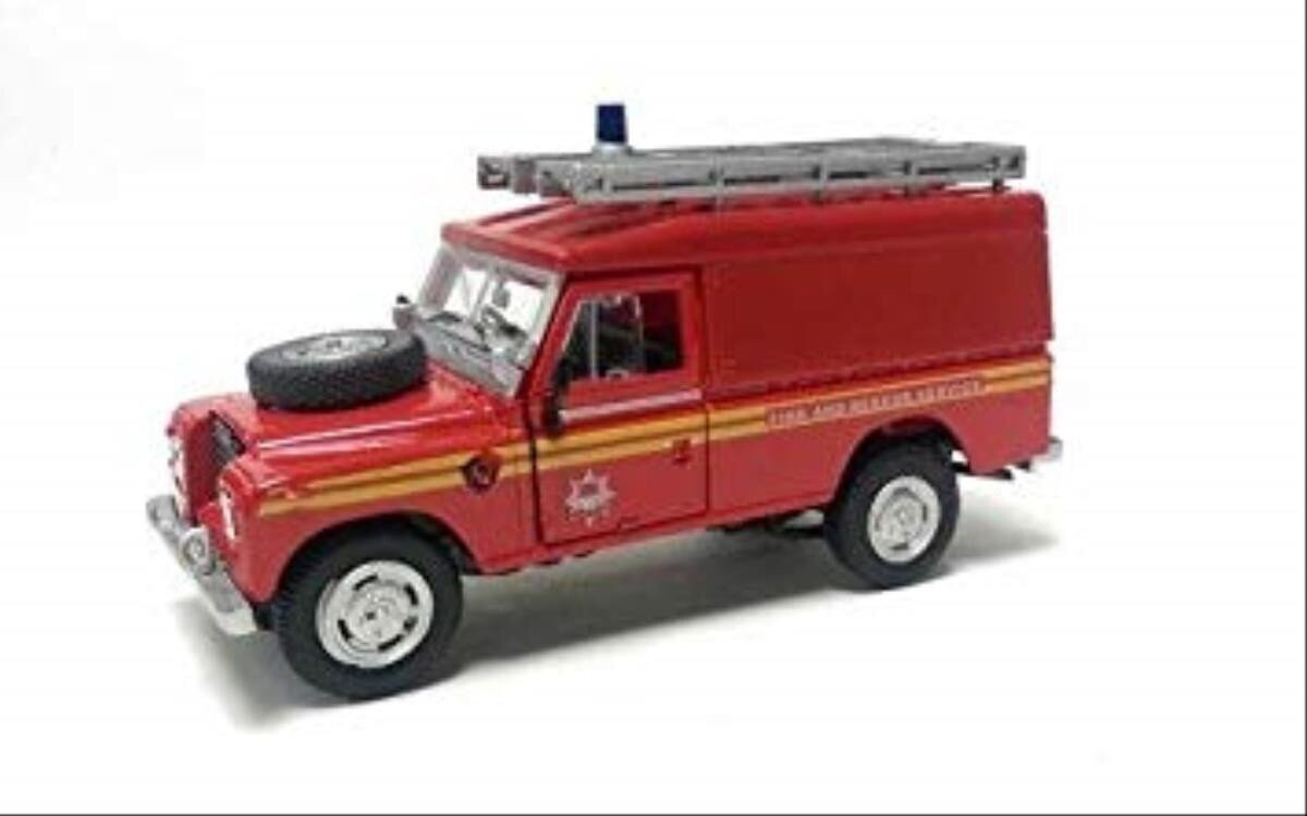 Cararama CR039 Land Rover Series III Fire 1:43 Scale Diecast Model