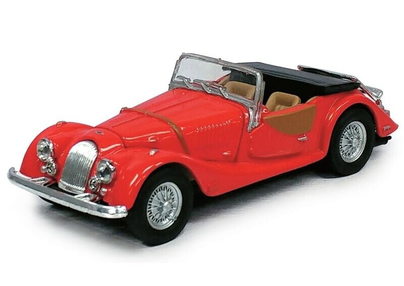 Cararama 412160 Morgan Plus Eight Red 1:43 Scale Diecast Model