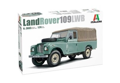 Italeri 3665 Land Rover 109 LWB 1:24 Scale Plastic Model Kit