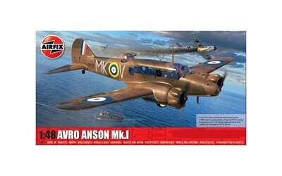 Airfix A09191 Avro Anson Mk.I 1:48 Scale Plastic Model Kit