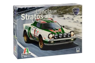 Italeri 3654 Lancia Stratos HF 1:24 Scale Plastic Model Kit