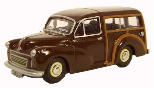 Oxford Diecast Morris Minor Traveller 1967 Maroon (76MMT003) 1:76 (OO) Scale Model
