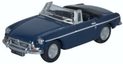 Oxford Diecast MGB Roadster Mineral Blue (76MGB008) 1:76 (OO) Scale Model