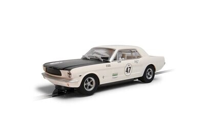 Scalextric C4353 Ford Mustang - Bill and Fred Shepherd - Goodwood Revival Slot Car