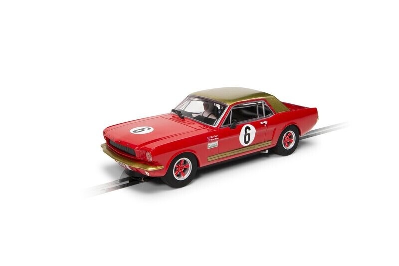 Scalextric C4339 Ford Mustang - Alan Mann Racing - Henry Mann & Steve Soper Slot Car