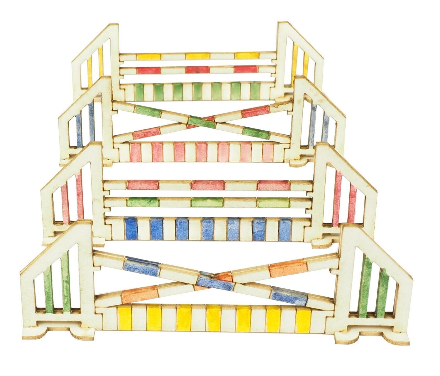 Metcalfe PO511 OO/HO Scale Show Jumps Card Kit