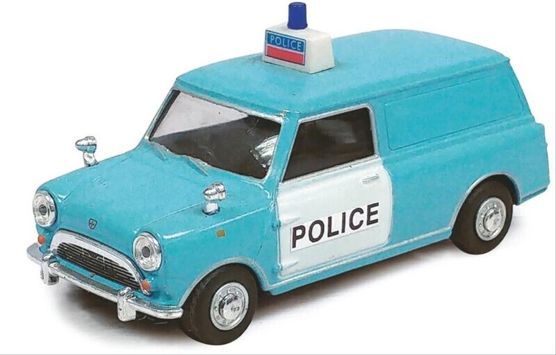 Cararama 415620 Mini Cooper Police North Wales Constabulary 1:43 Scale Diecast Model