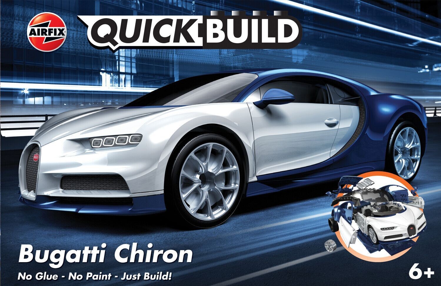 Airfix J6044 QUICKBUILD Bugatti Chiron