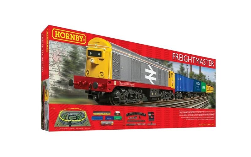 Hornby R1272M Freightmaster Train Set OO Gauge 